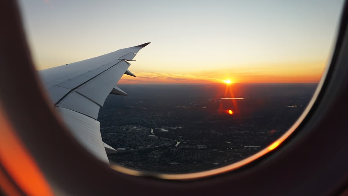 Vue depuis un avion